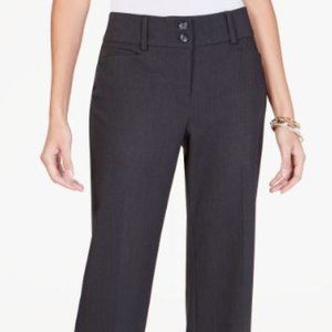 Alfani Curvy-Fit Slimming Bootcut Dress Pants